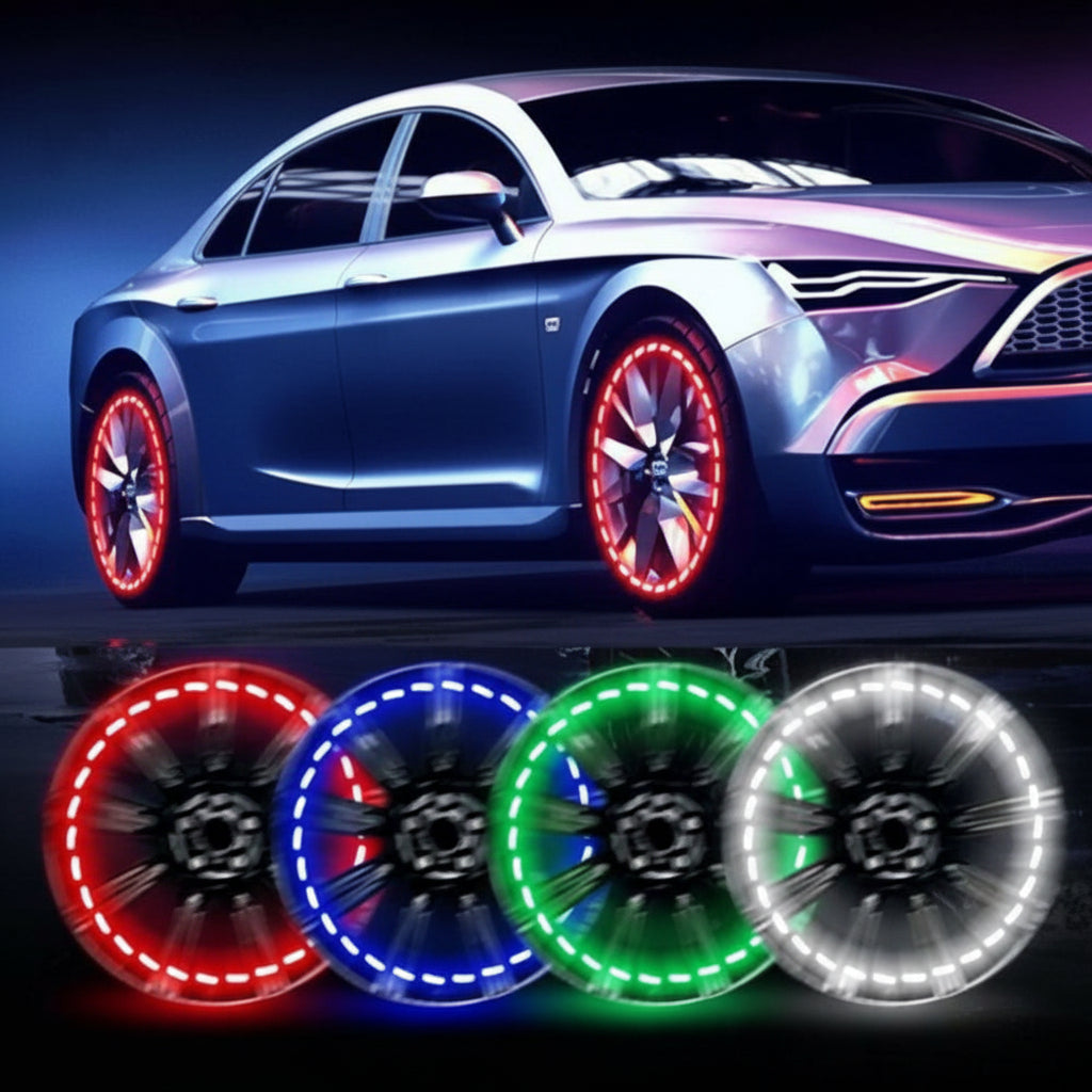 Wheel decoration lights