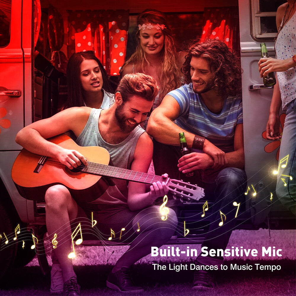 RGB LED Car Interior Accessories Floor Decorative Atmosphere Strip Lamp Lights